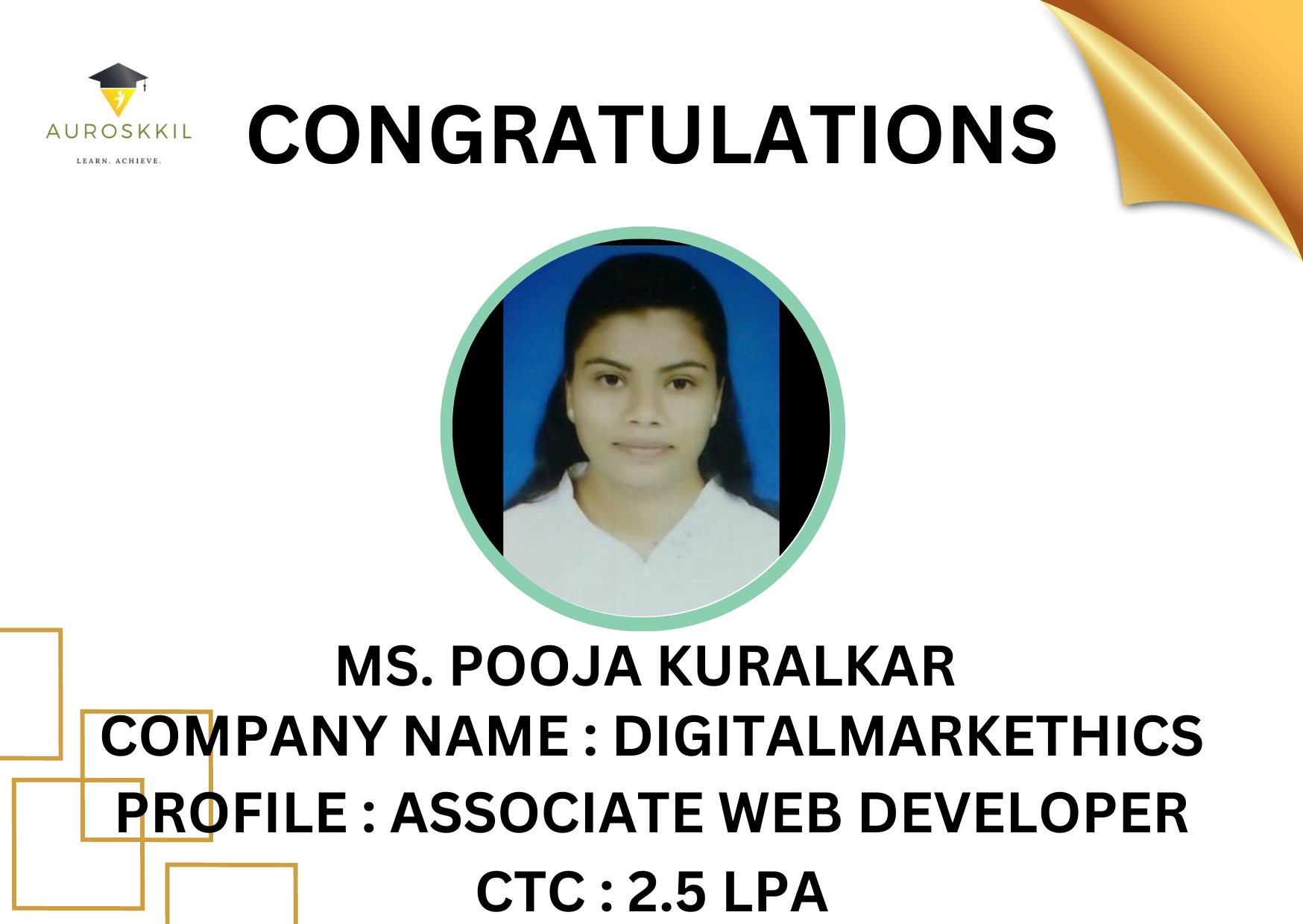 Placement result 2